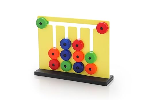 Learning Toys for Kid, Slide Puzzle Game Color Matching Brain Teasers Logic Game Preschool Educational Toys