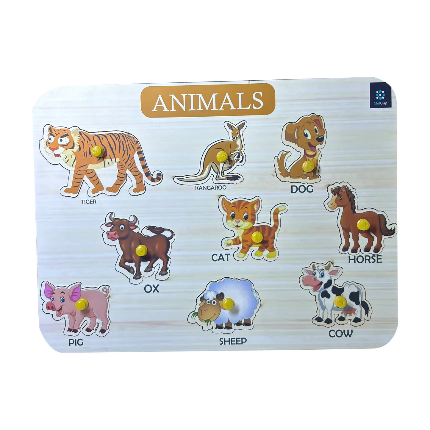 Animal Educational Tray – Early Childhood Education for Kids