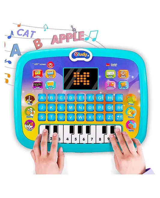 Kids Educational Tablet -Computer with Music and Fun Activities, Engaging Learning Toy for Toddlers| Ideal Educational Laptop with Games, Colorful