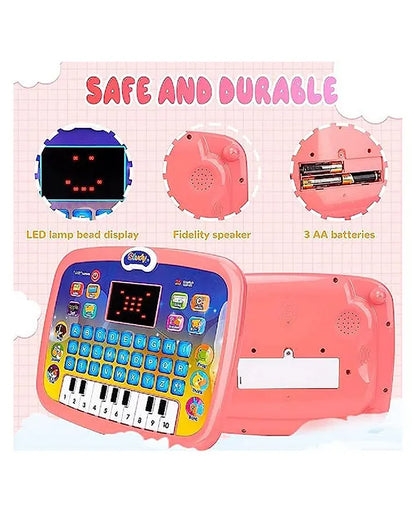 Kids Educational Tablet -Computer with Music and Fun Activities, Engaging Learning Toy for Toddlers| Ideal Educational Laptop with Games, Colorful