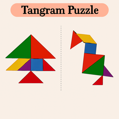 3-in-1 Wooden Puzzle Set – Boost Brainpower While Having Fun!