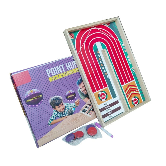 Point Hunter 2-in-1 String Board – Best Board Game