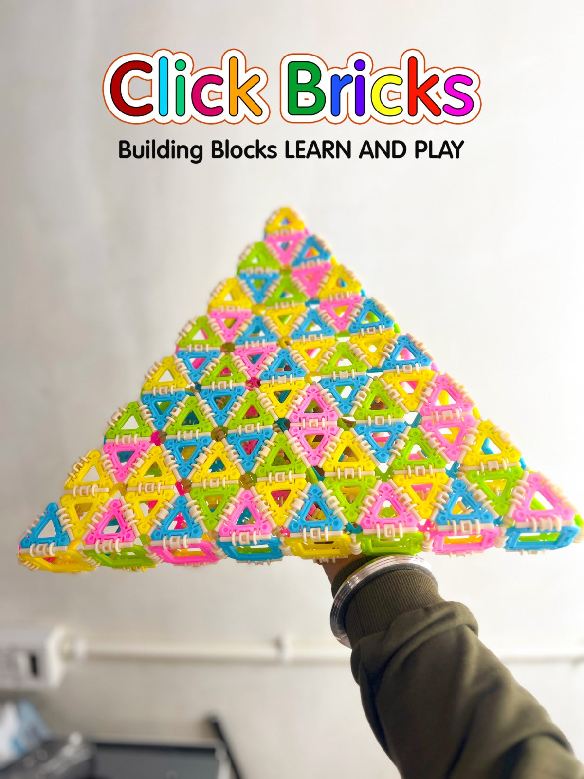 Building Blocks Toy Set – 160 PCS Educational STEM Construction Kit for Kids, 3D Learning Puzzle, Brain Development Toy for Boys & Girls (Age 3+).