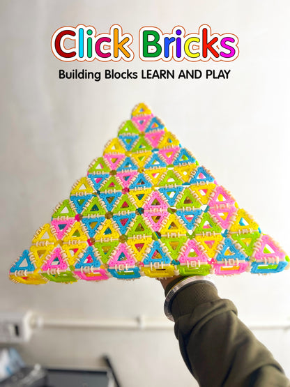 Building Blocks Toy Set – 160 PCS Educational STEM Construction Kit for Kids, 3D Learning Puzzle, Brain Development Toy for Boys & Girls (Age 3+).
